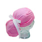 Ponytail Scrub Hat-Bubblegum Pink