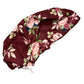 SATIN Lined Scrub Hat- Pink Roses