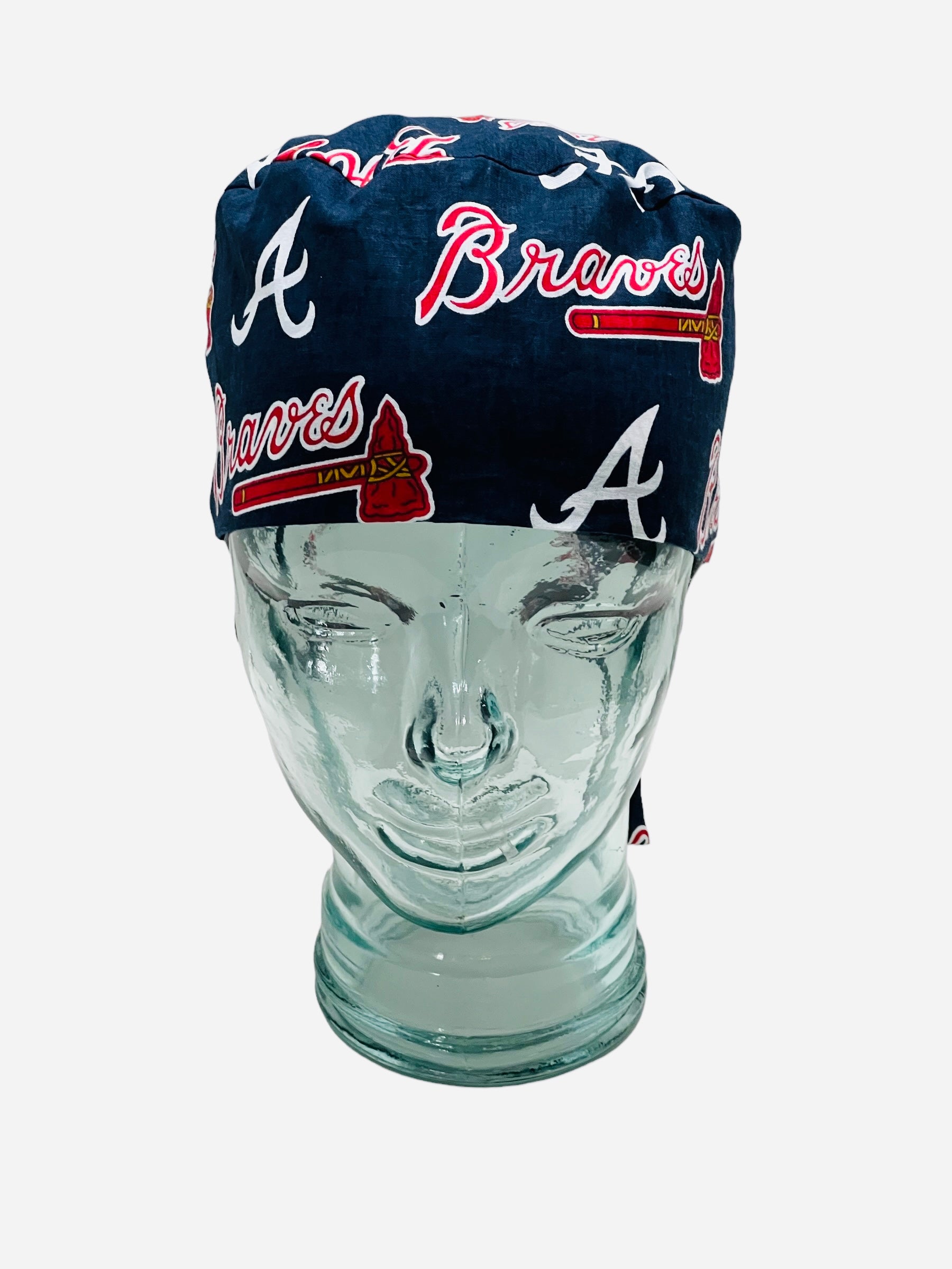 Mens Scrub Hat-Atlanta Braves – Ava Greys Designs