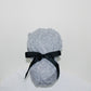Ponytail Scrub Hat-Grey Scroll - Ava Greys Designs