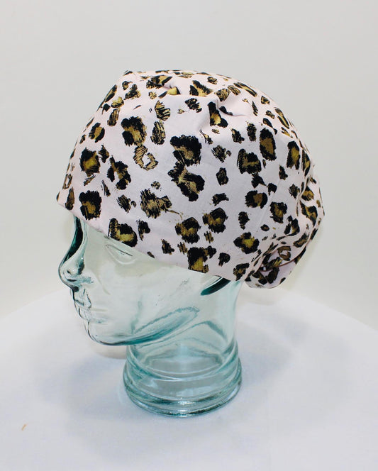 European Scrub Hat-Cheetah - Ava Greys Designs