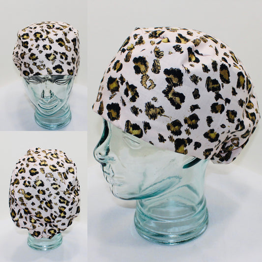 European Scrub Hat-Cheetah - Ava Greys Designs
